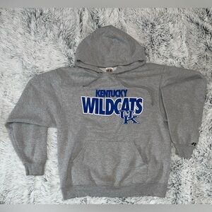 Russell Kentucky Wildcats Hoodie Grey Men’s Large (42-44)